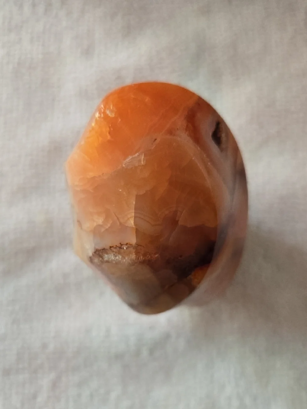 Polished Orange Carnelian Freeform - Picture 5 of 5